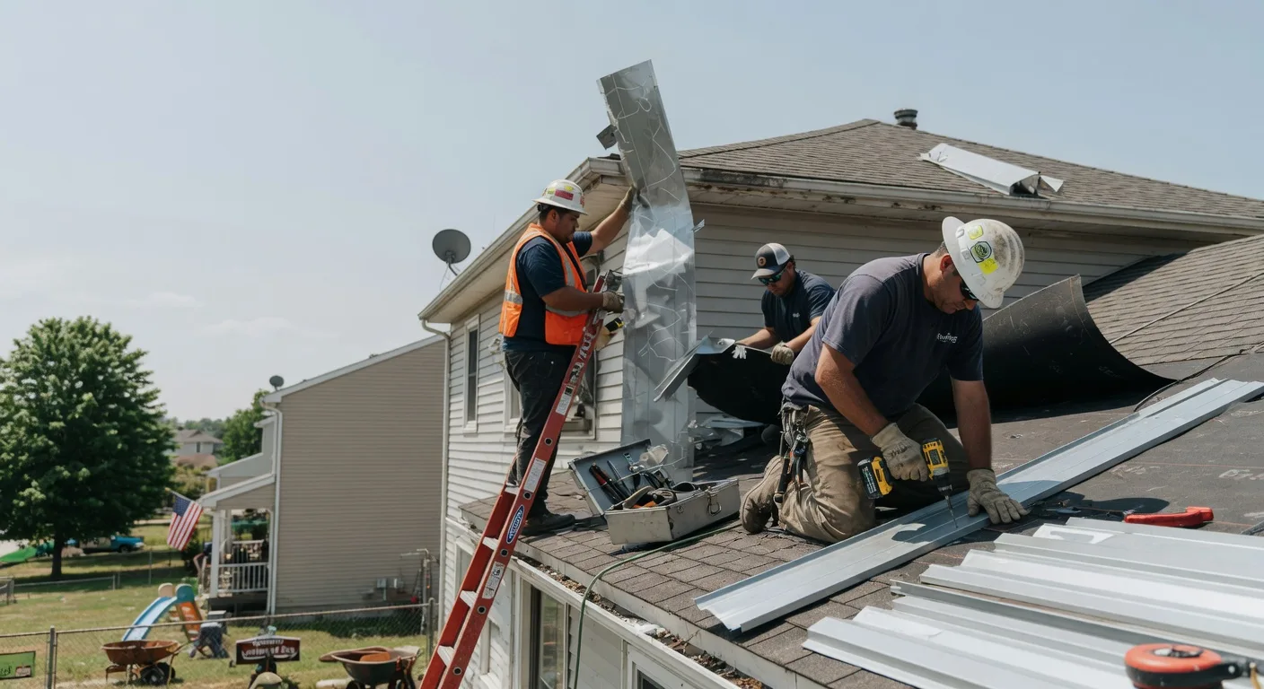 Storm Damage Metal Roof Repair in Castle Dale, UT